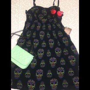Black Sugar Skull Torrid Dress